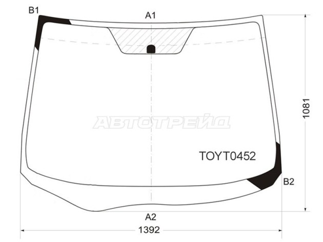 Лобовое стекло Toyota Noah в Уфе, лобовое стекло Toyota Noah Уфа